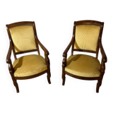 Antique armchairs