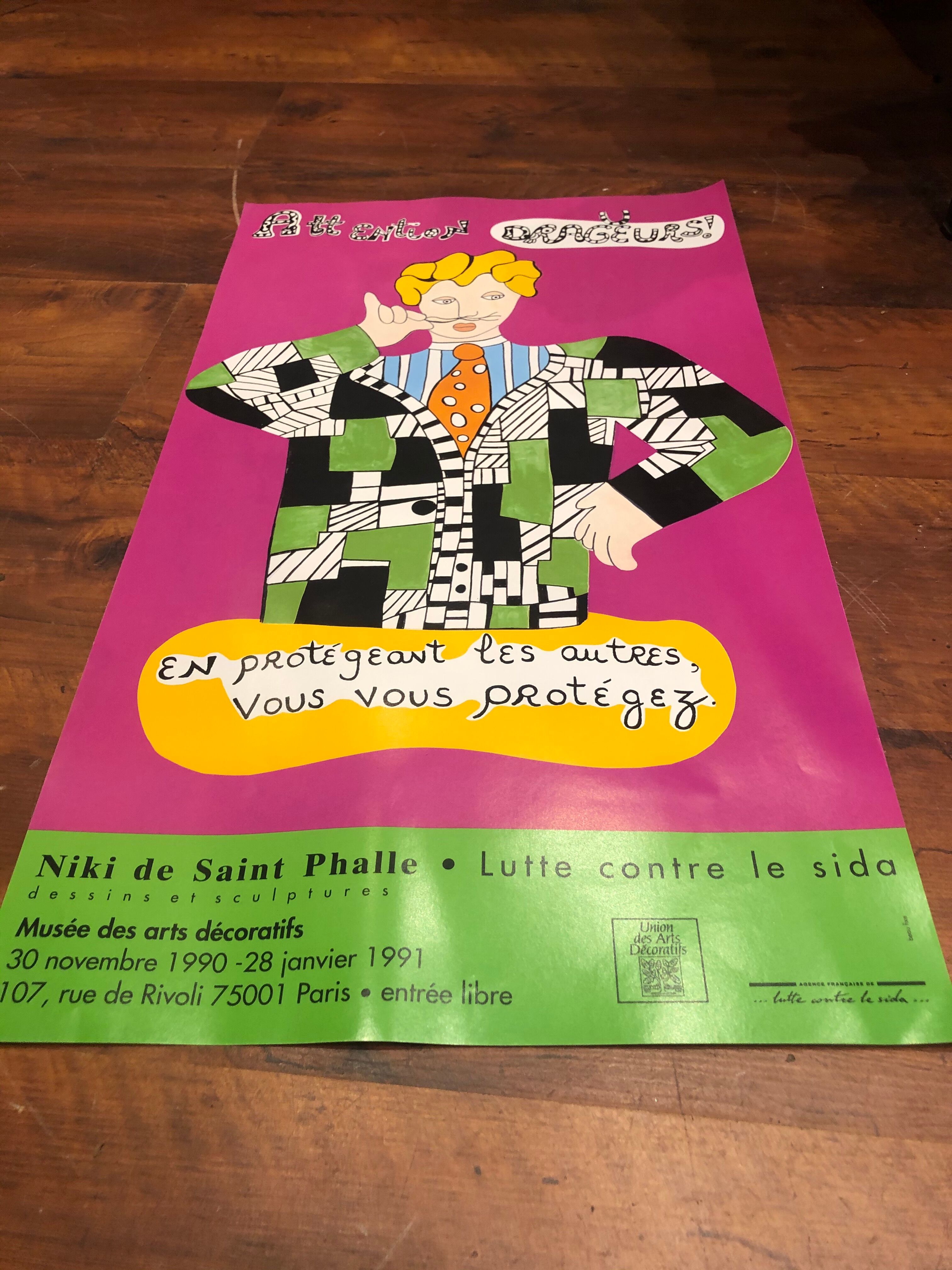 Original poster Niki de Saint Phalle 1990