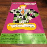 Original poster Niki de Saint Phalle 1990