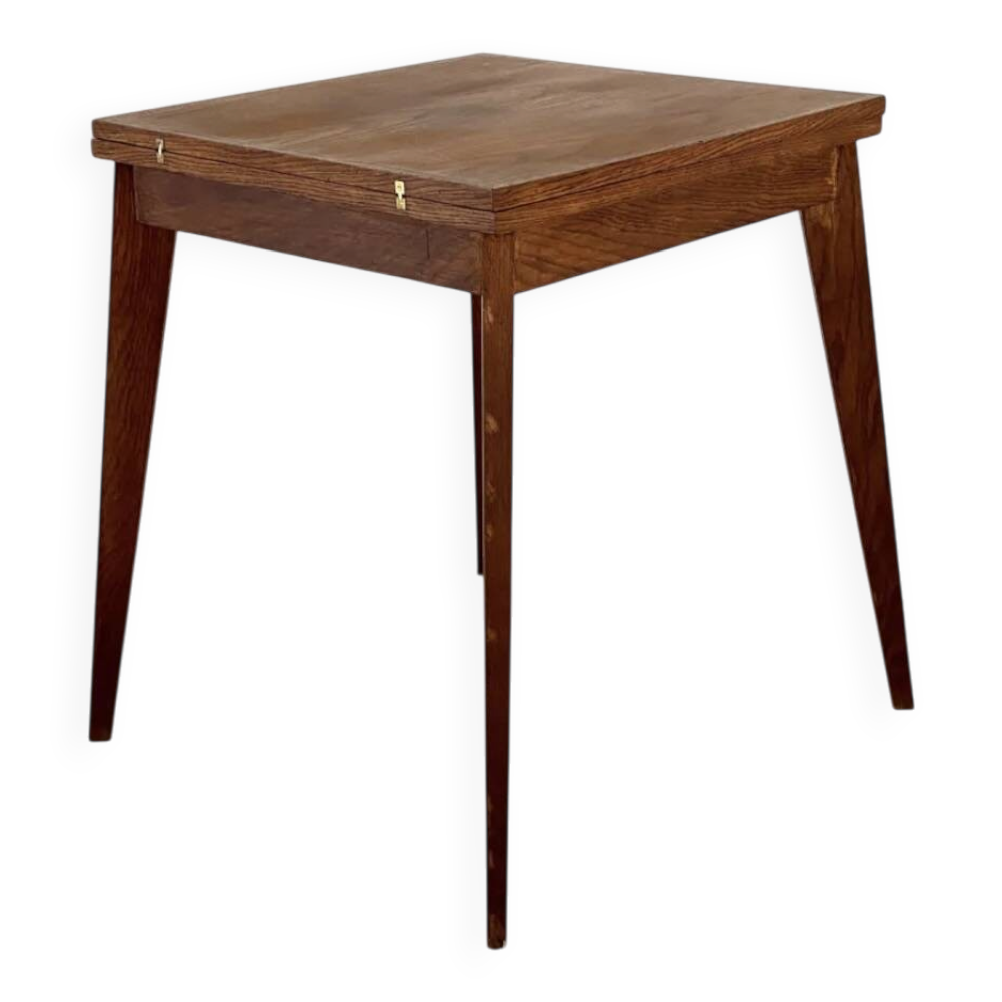 Table porte-feuille avec pieds compas