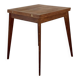 Table porte-feuille avec pieds compas