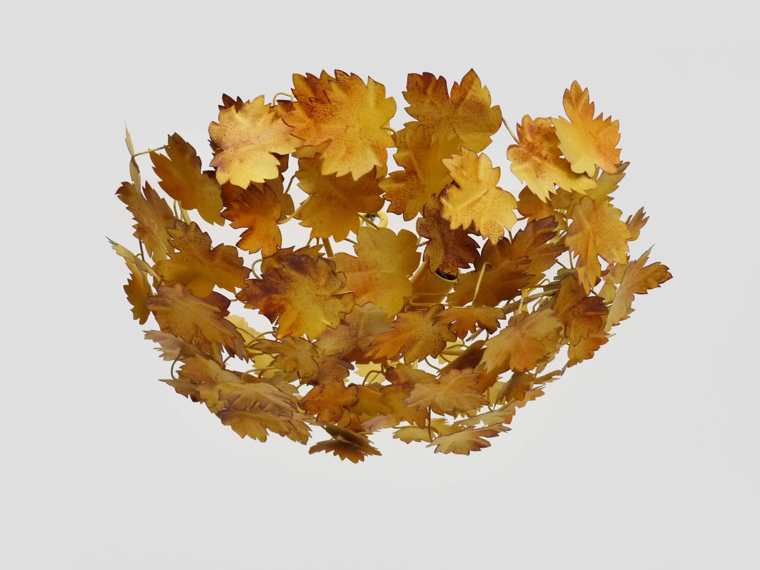Vintage maison art et floritude ceiling light. autumn leaf