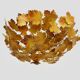 Vintage maison art et floritude ceiling light. autumn leaf