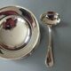 Sauce boat and serving spoon