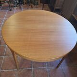 Scandinavian extendable teak table from the 1960s.