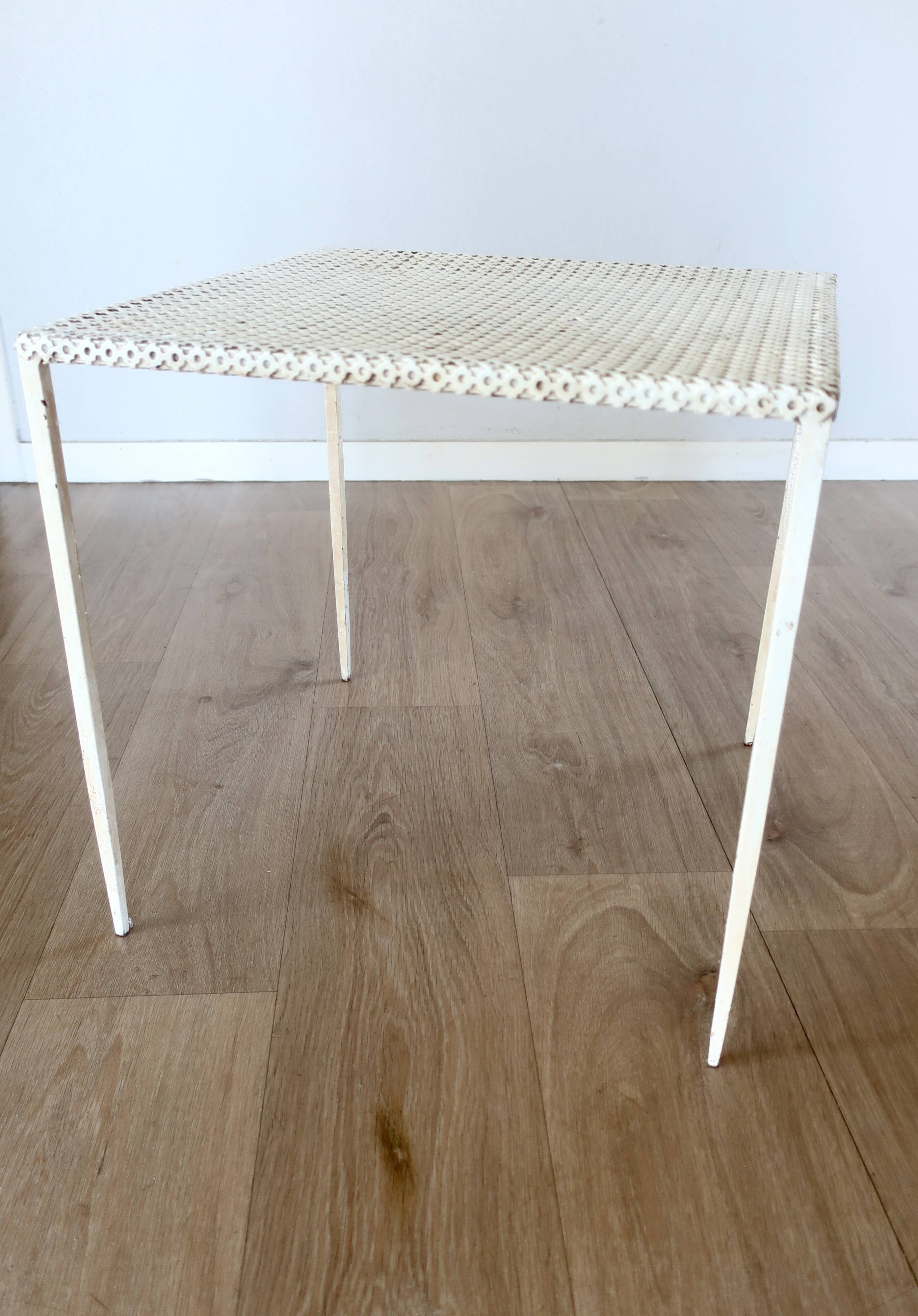 Small Mathieu Matégot Table circa 1950