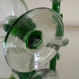 Vintage blown glass cactus glasses