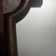Antique gilded wooden mirror called gendarme hat h 64 / l 43.5 cm