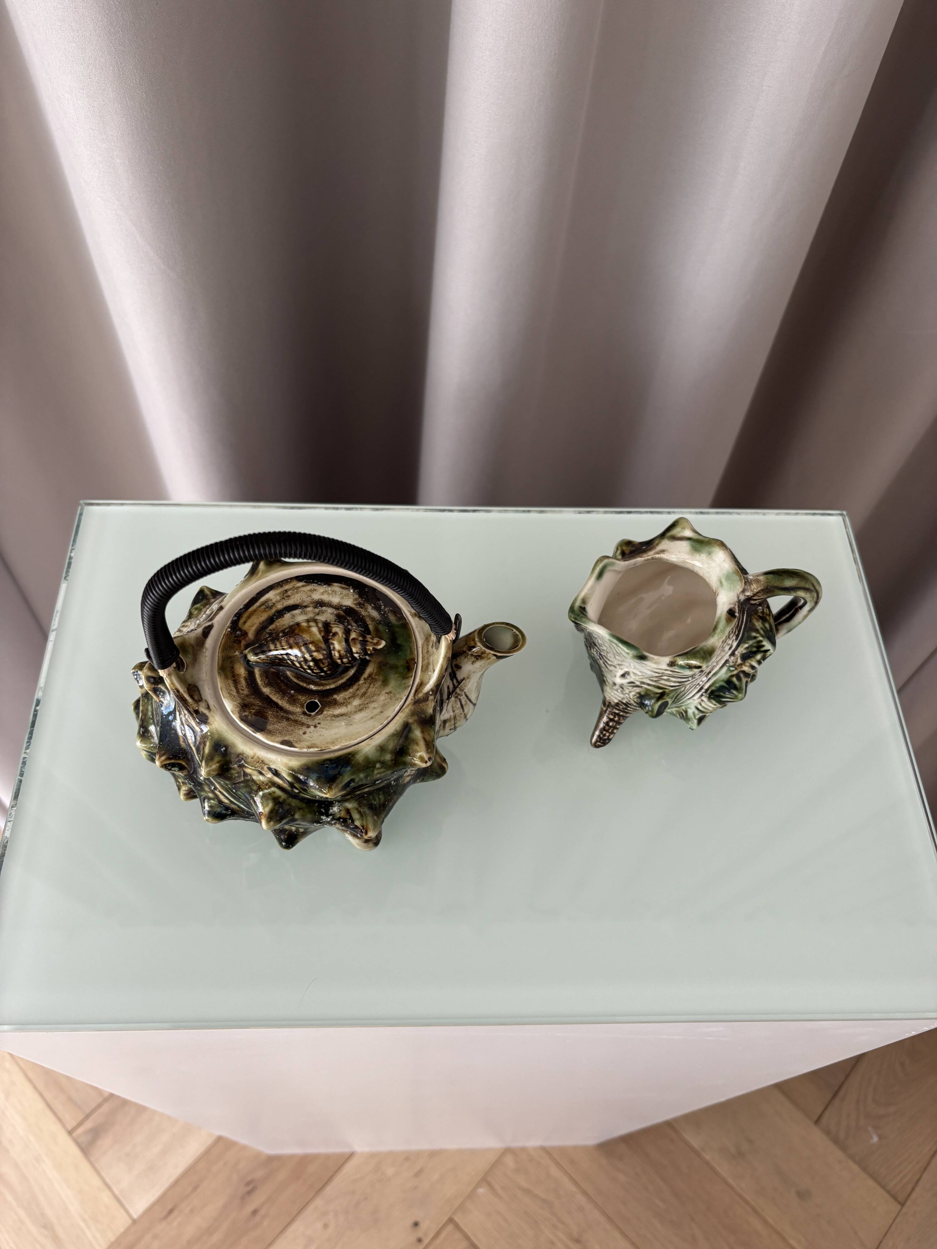Vintage Ceramic Shells Tea Set