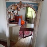 Very large mirror (174 cm x 104 cm) old neo-classical early 20th century