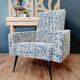 Rockabilly armchair completely refurbished
