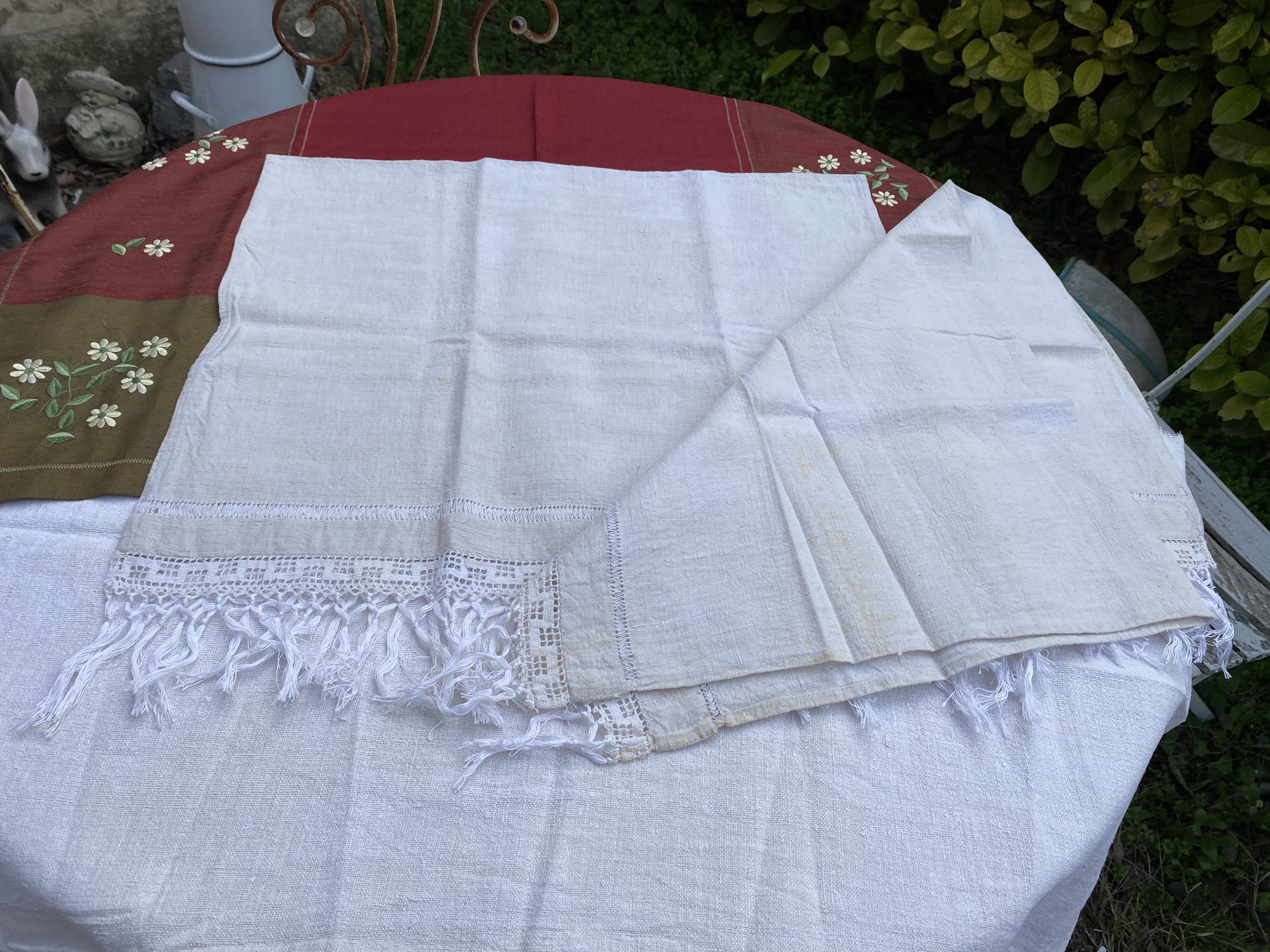 Lot of hemp towels