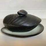 Shell-shaped sauceboat