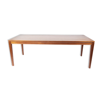 Table basse en teck de design danois des années 1960