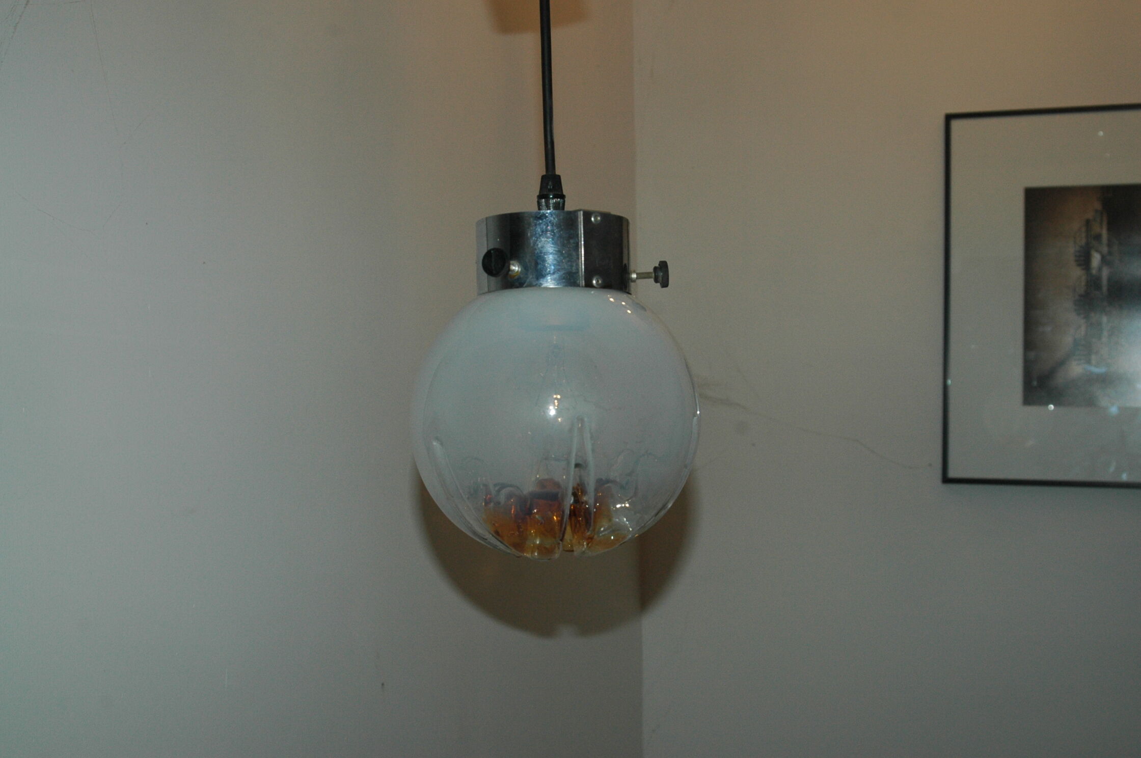 Mazzega Murano hanging lamp