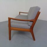 Senator Teak 3-Seater Sofa by Ole Wanscher for France & Son, Denmark, 1960s