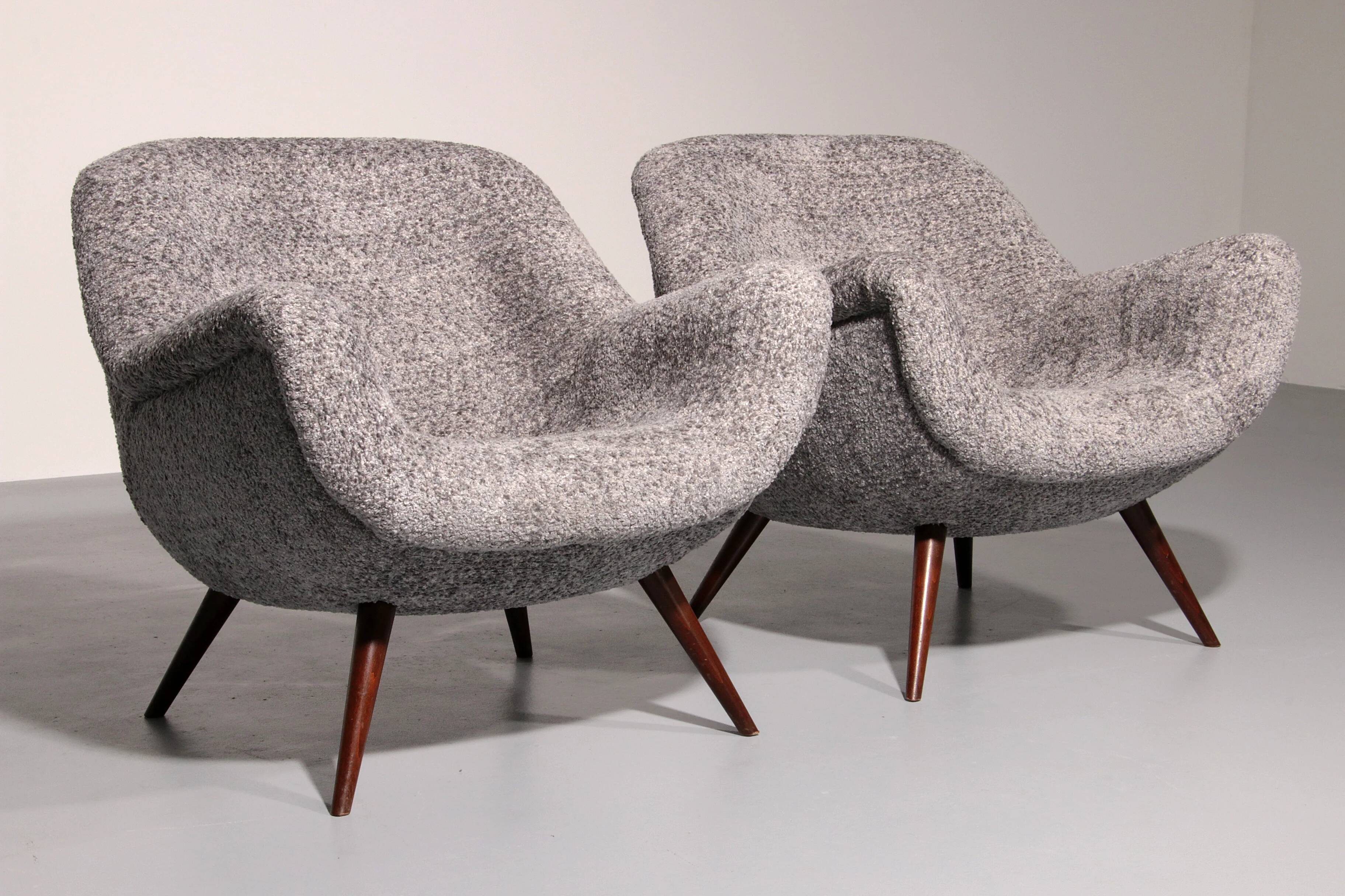 Fauteuils Gustav Bergmann de Lippe, Allemagne, 1960