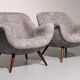Fauteuils Gustav Bergmann de Lippe, Allemagne, 1960