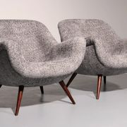 The Gustav Bergmann armchairs from Lippe, Germany 1960