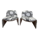 Pair of Alky Piretti armchairs