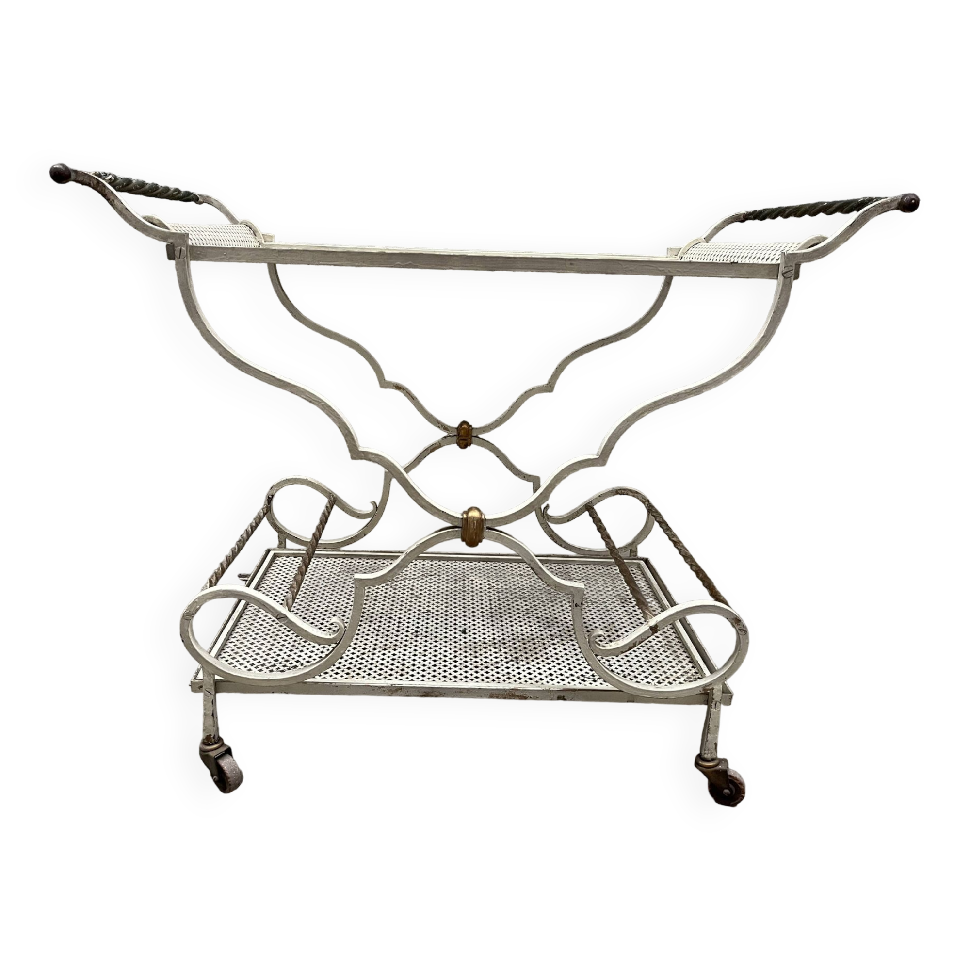 Service in wrought iron of the 60s