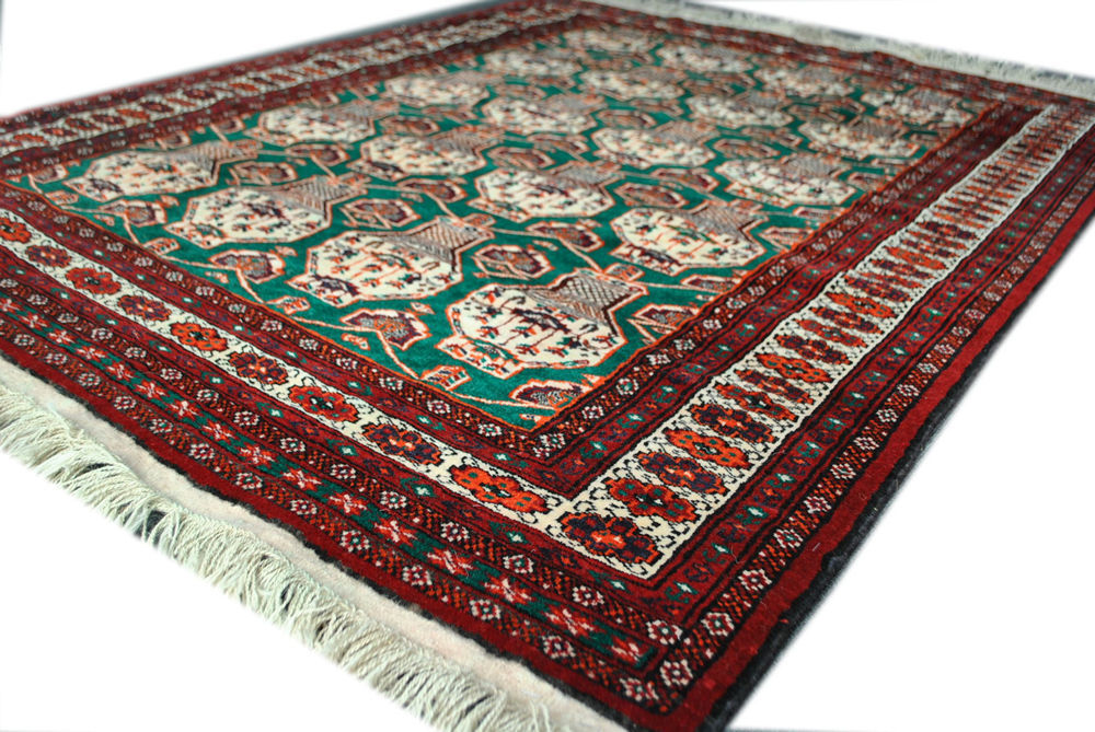 Very fine authentic Persian rug torkaman 173x132cm