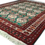 Very fine authentic Persian rug torkaman 173x132cm