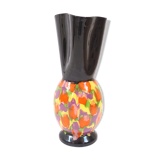 Vase multicolore années 60