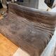 Togo brown alcantara Ligne Roset
