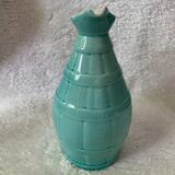 Turquoise blue ceramic jug