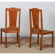 Suite de 6 chaises dans le goût de Charles Dudouyt, 1950
