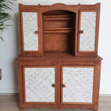 Kitchen cabinet for wooden doll