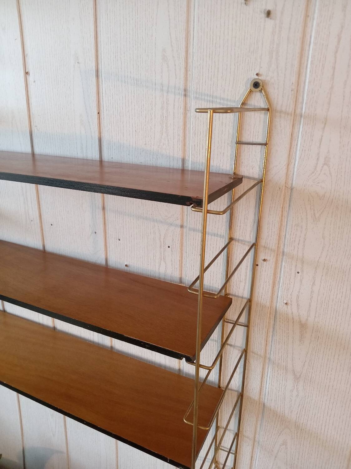 Vintage modular string shelves