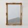 Mid-century rectangular gilt Mirror by Deknudt, Belgium 1980s