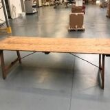 Folding workshop table 2m75