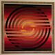 Patrice Allart geometric kinetic tapestry circa 1970