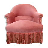 Vintage pink toad chair