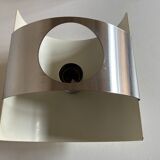 Space Age applied in brushed stainless steel and lay sheet XL 1970 Formentera