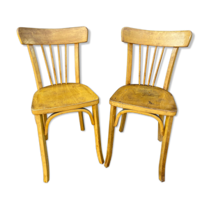 paire de chaises bistrot