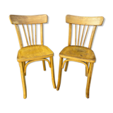Paire de chaises bistrot
