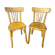 Paire de chaises bistrot