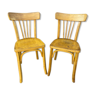 Paire de chaises bistrot