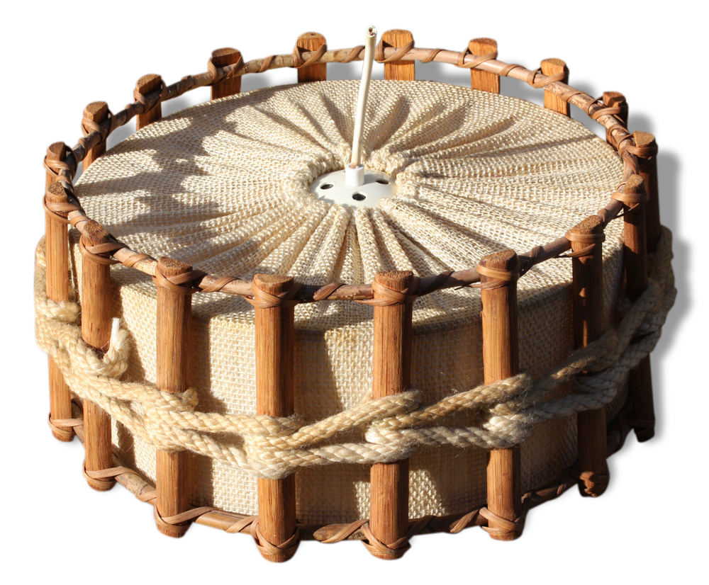 Suspension Scandinavian vintage 70s