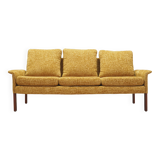 Mustard sofa, Danish design, 1960s, designer: Hans Olsen