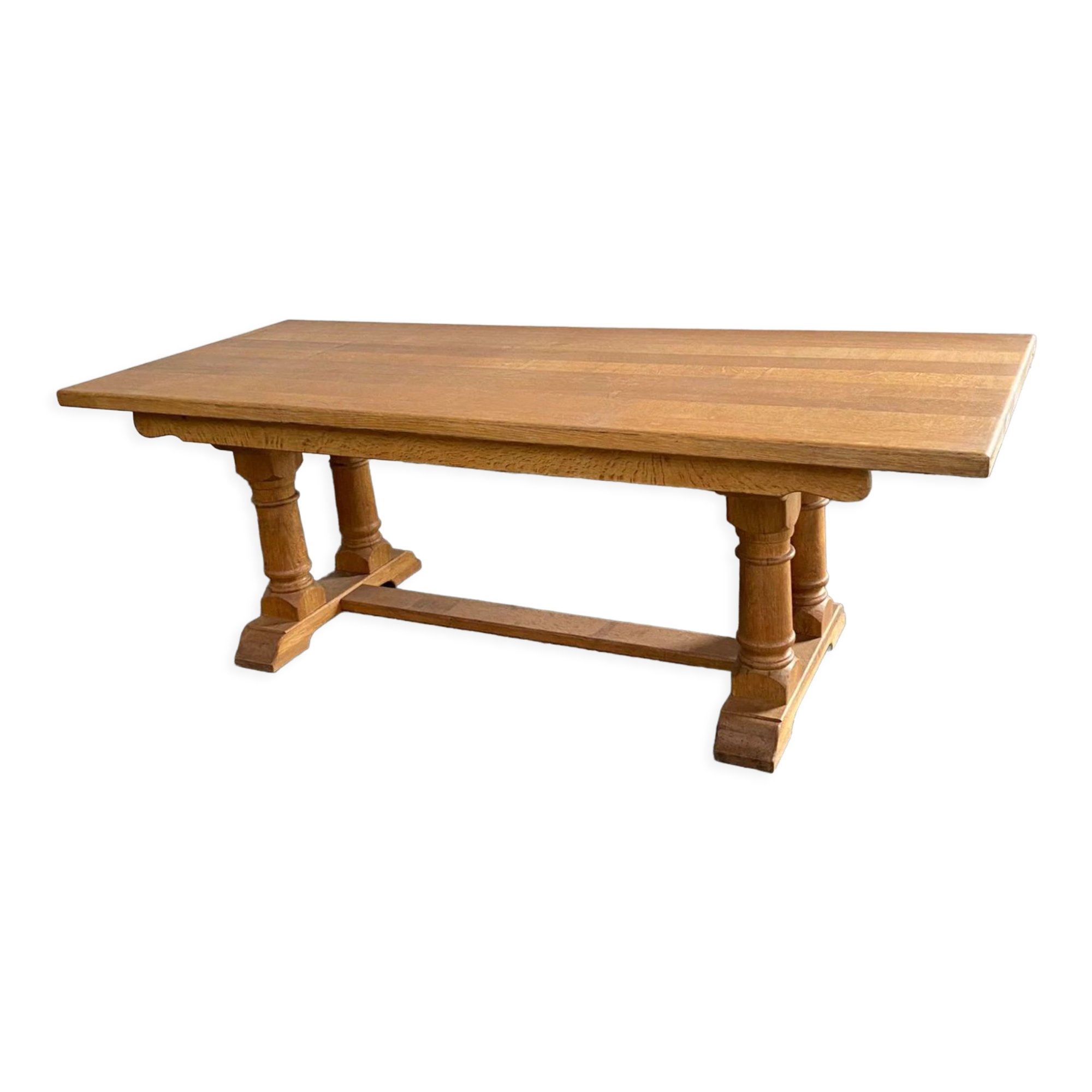 Oak farmhouse table