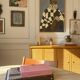 Vintage bamboo and rattan sideboard