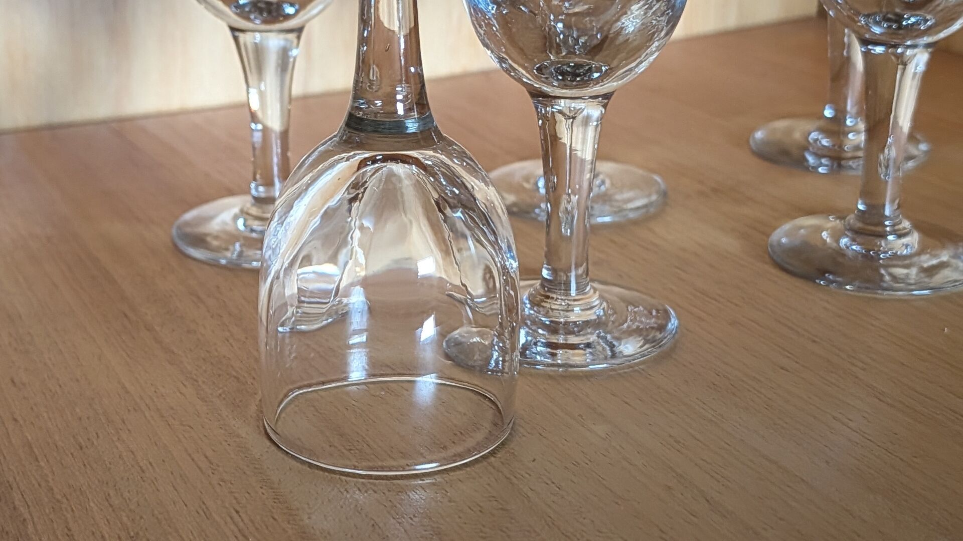 7 verres bistrot années 60