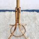 Vintage bamboo and rattan parrot coat rack, 1960s, TBE