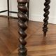 Old farm dining table Louis XIII turned wood