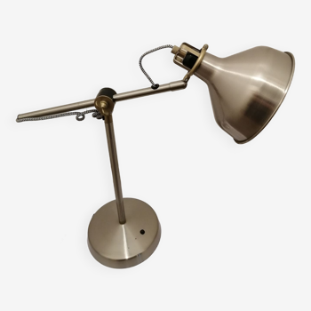 Chrome articulated lamp